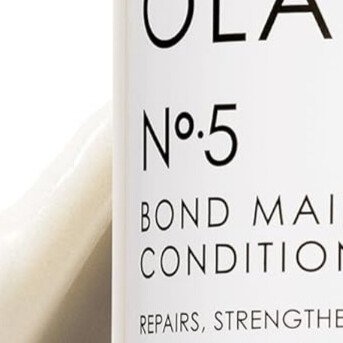 olaplex no. 5 bond maintenance conditioner used as a final sealing agent against the harshness of the beige belt