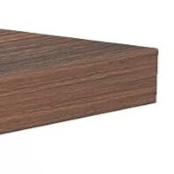 the three surfaces (bayka floating shelves — rustic brown, set of 3, 15.7")